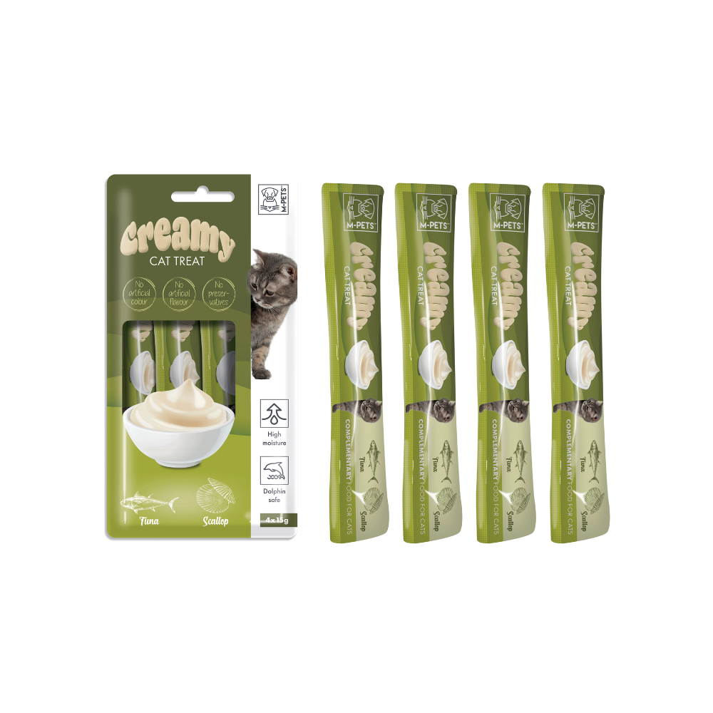 Creamy Treats for Cats - Tuna & Scallop