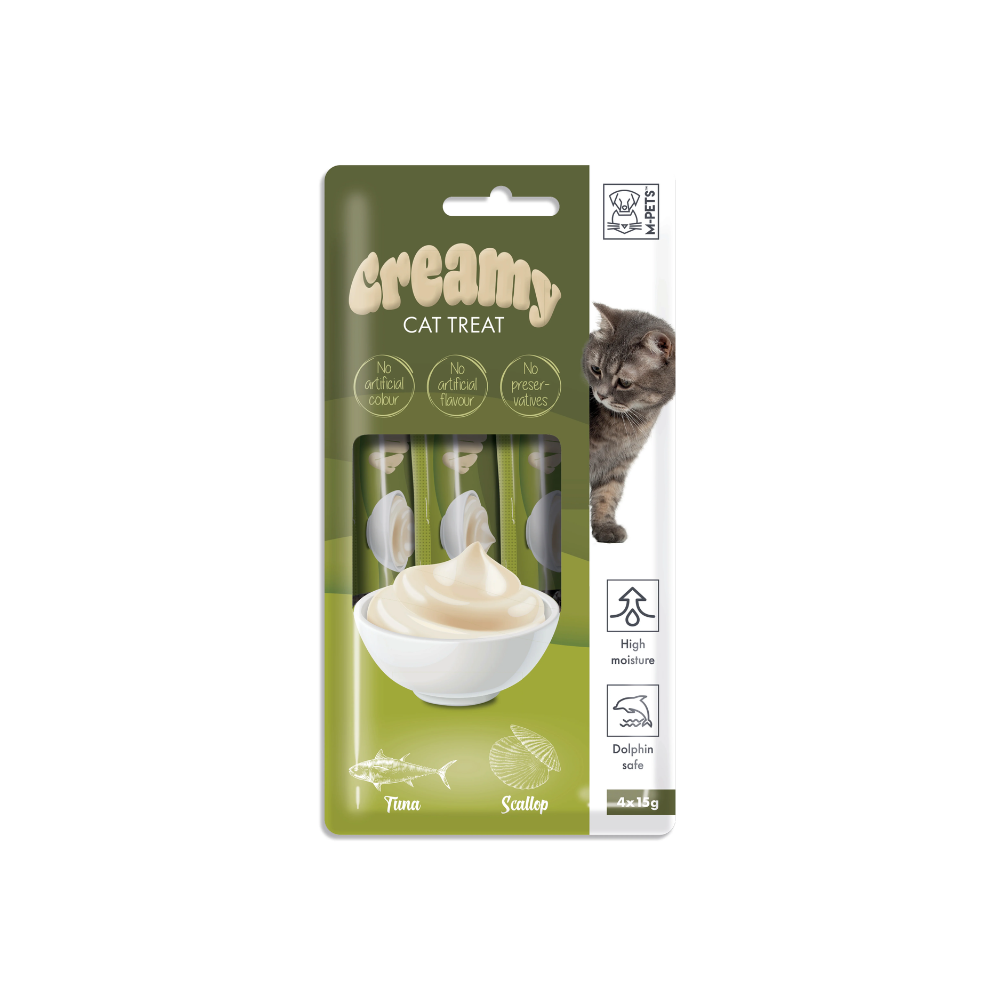 Creamy Treats for Cats - Tuna & Scallop