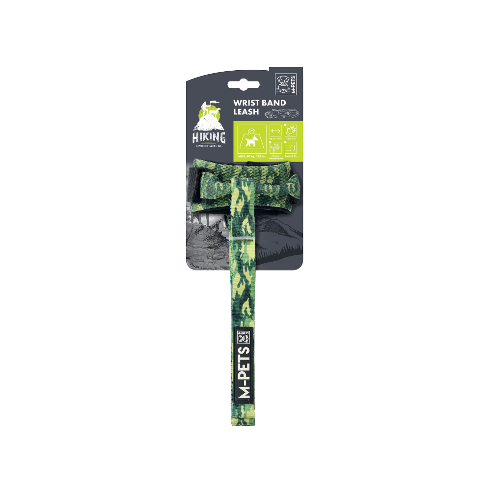 HIKING Wrist Band Leash Camouflage