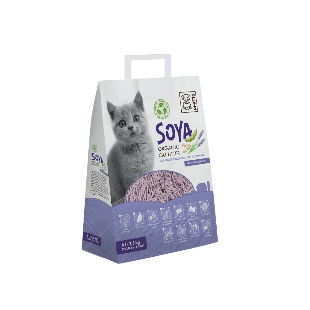SOYA Organic Cat Litter Lavander