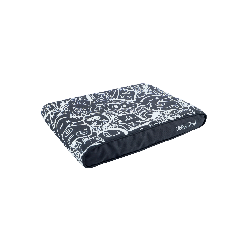 Coussin Contempo URBAN STYLE Noir & Blanc