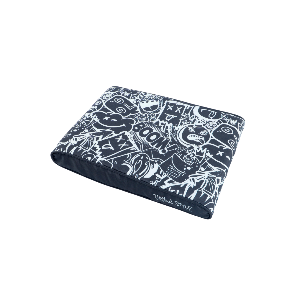 Coussin Contempo URBAN STYLE Noir & Blanc