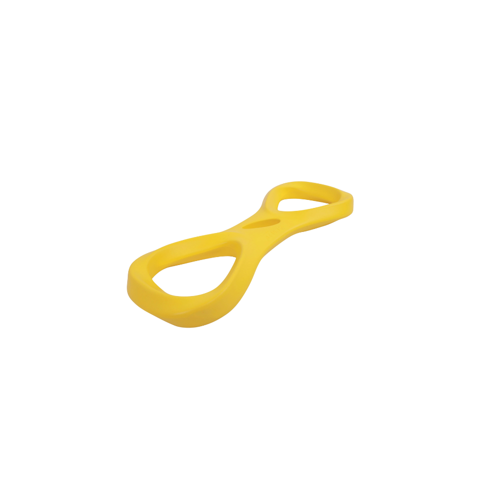 AIR TOSS Dog Floating Toy Twist - Yellow