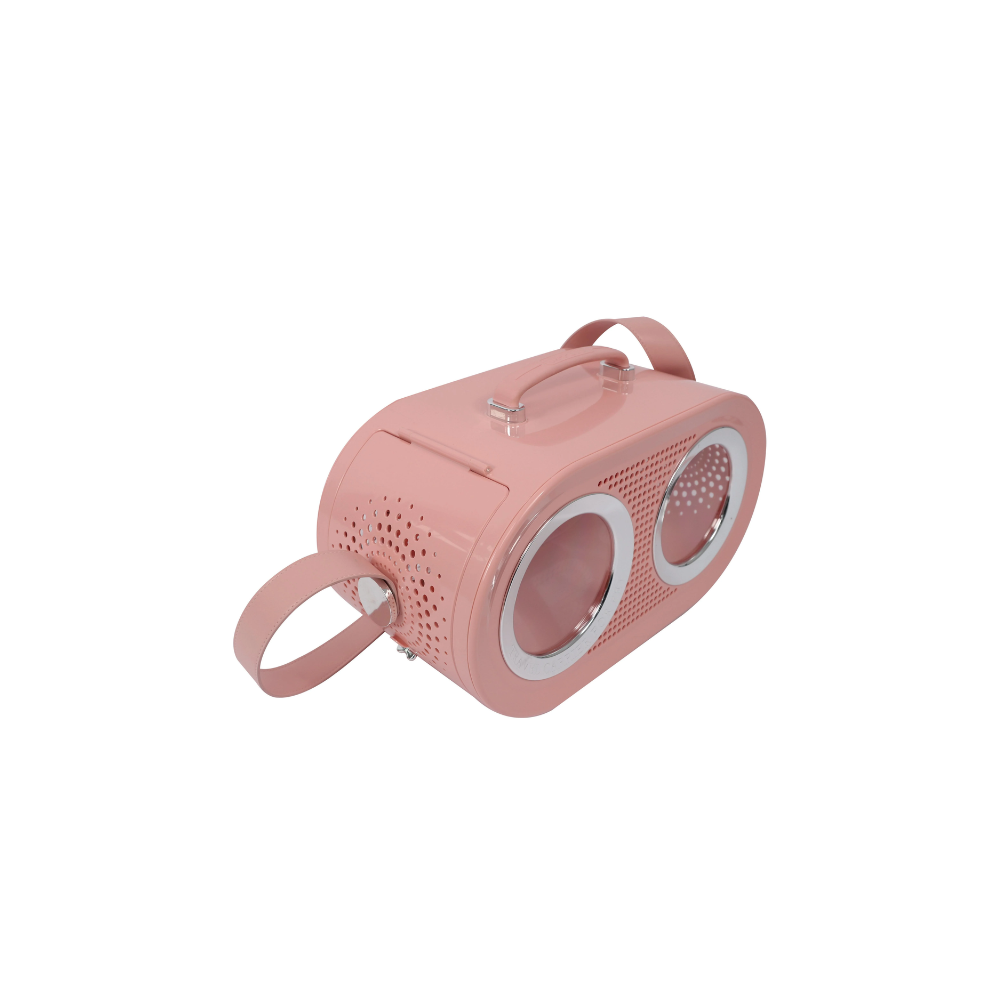 Sixties Radio Pet Carrier Pink