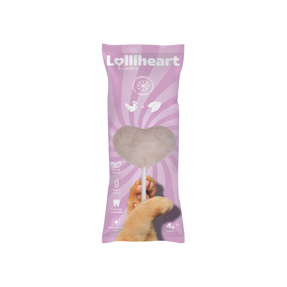 Lolliheart Cat treat Chicken & Purple Potato Display