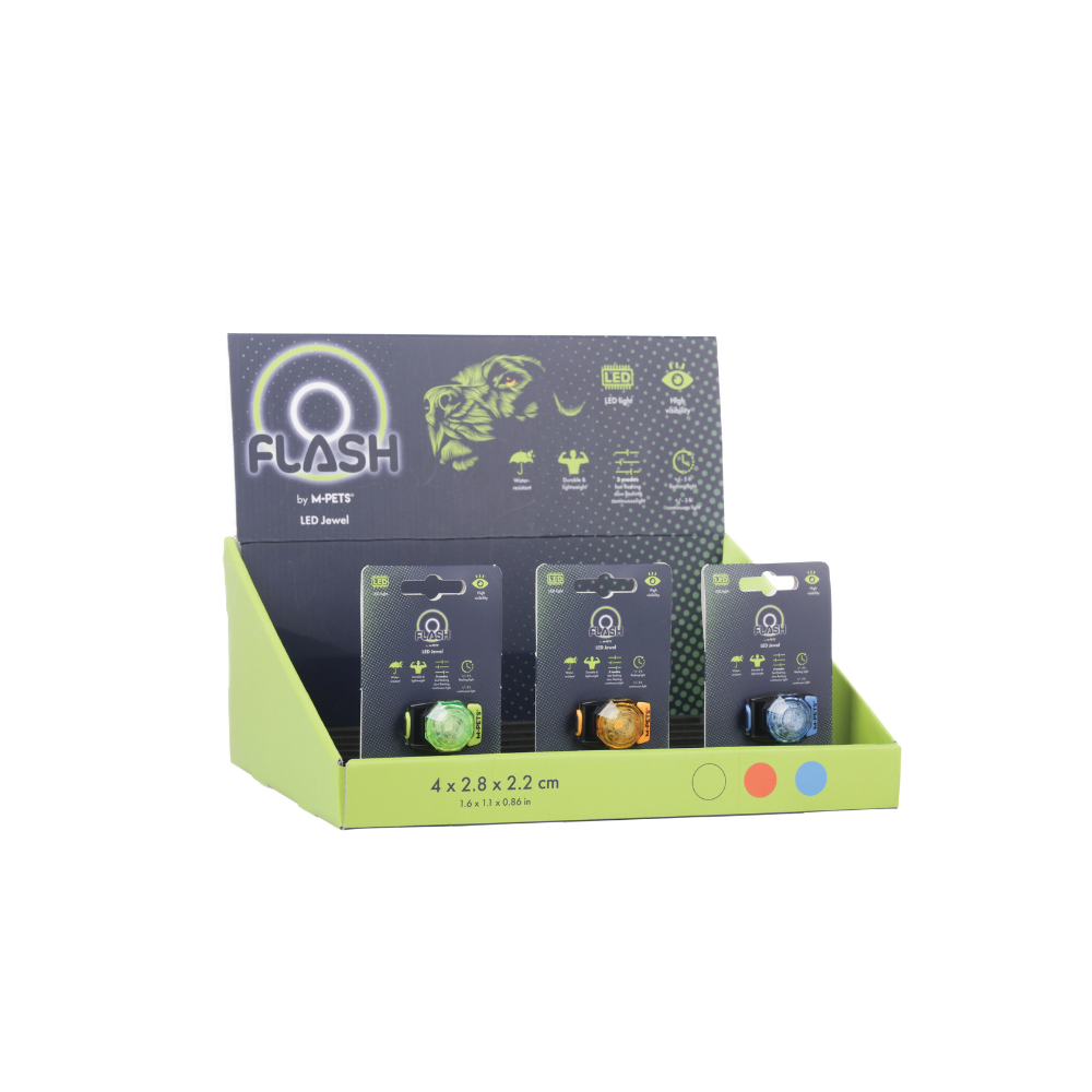 FLASH LED Jewel display - 24pcs