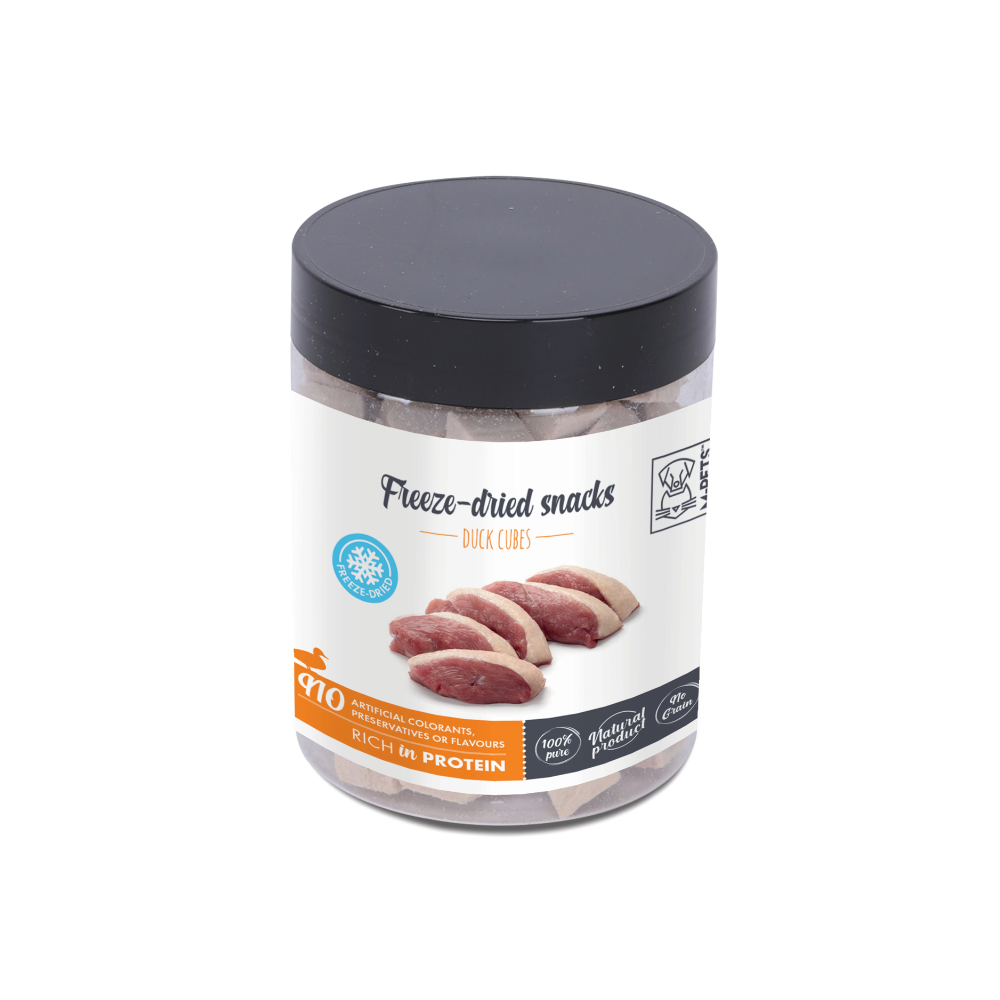 DUCK CUBES Freeze-dried snacks