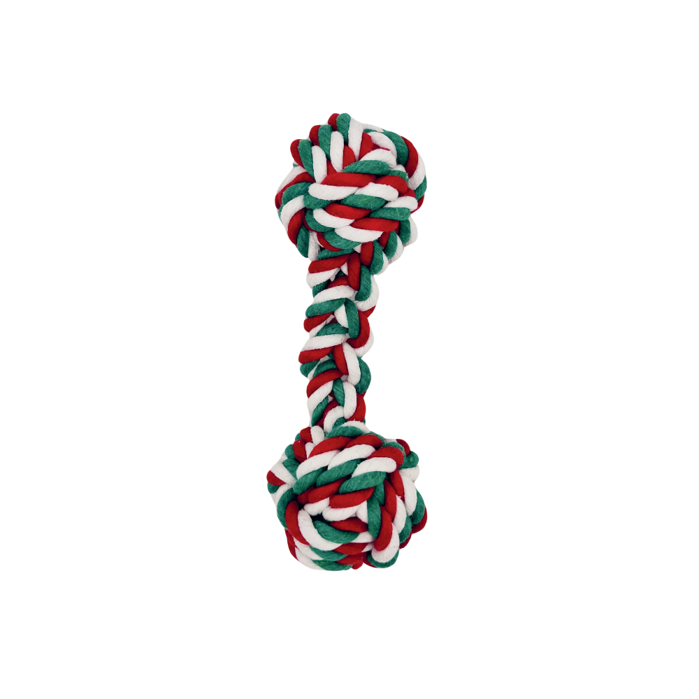 Christmas Cotton Rope Gift Box Dog toys  7 in 1