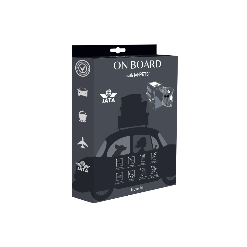 On Board Travel kit double bowl black