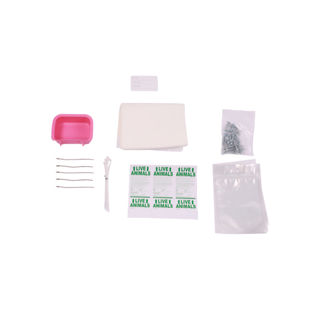 On Board Travelling kit singel bowl pink