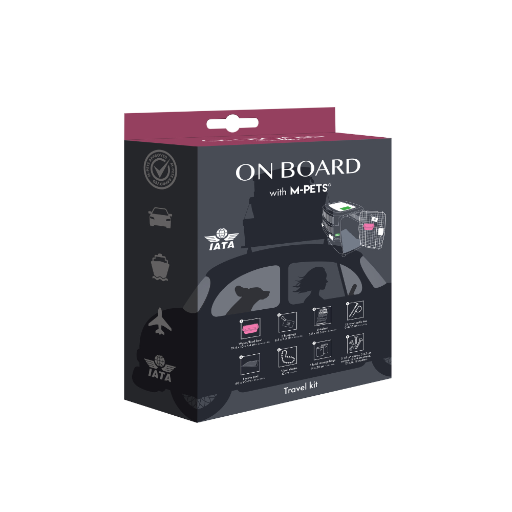 On Board Travelling kit singel bowl pink