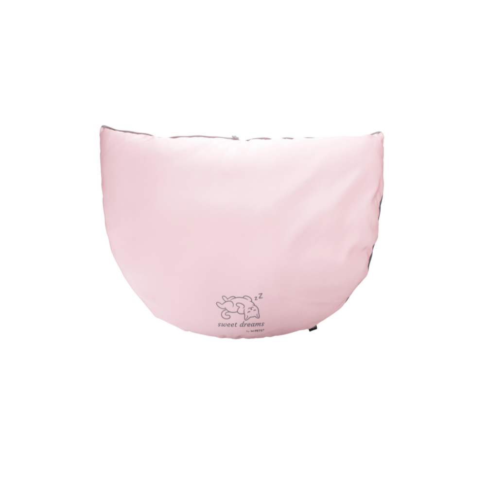 SWEET DREAMS triangle cushion pink&grey