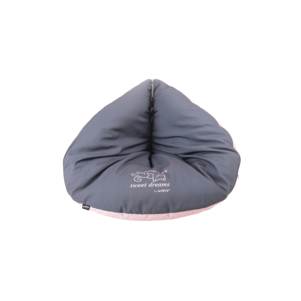 SWEET DREAMS triangle cushion pink&grey