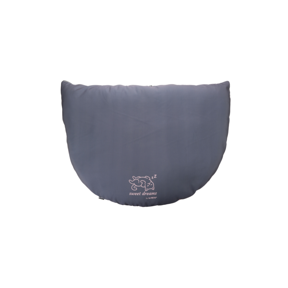 SWEET DREAMS triangle cushion pink&grey