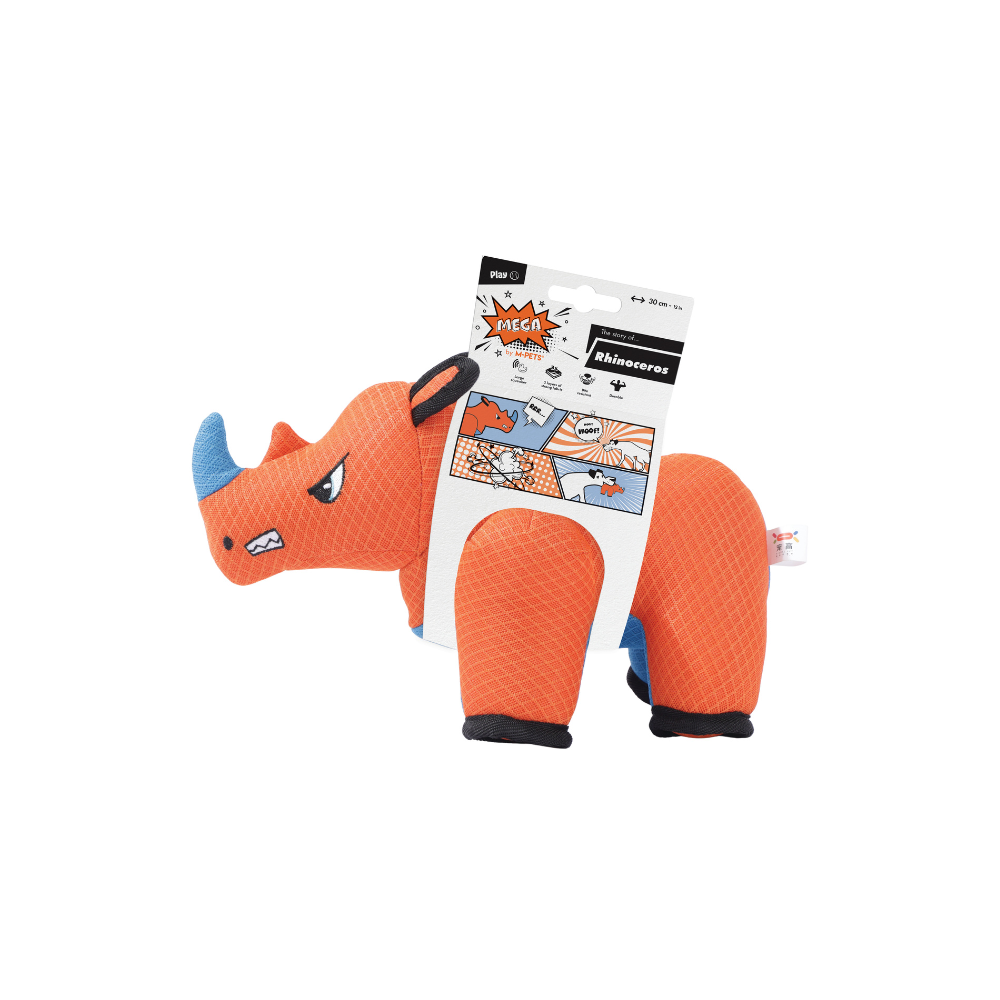 MEGA Dog toy Rhinoceros