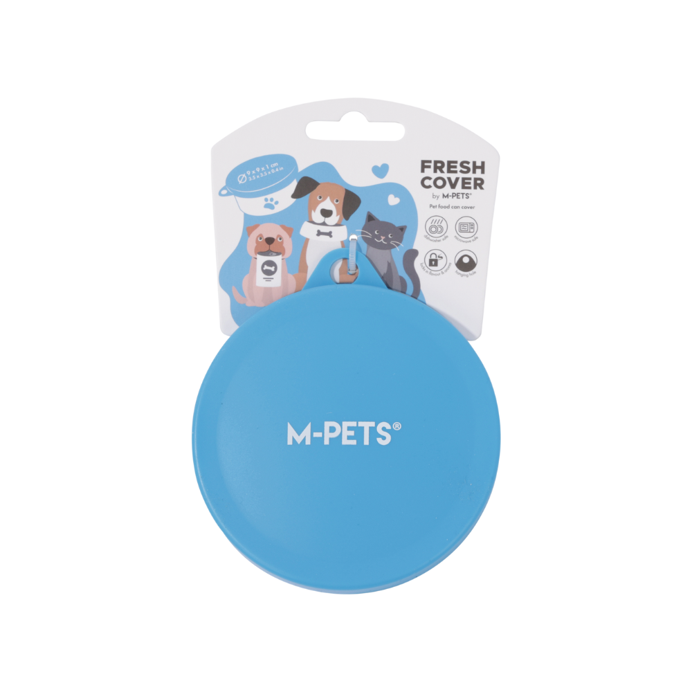 FRESH COVER Pet food can cover Blue