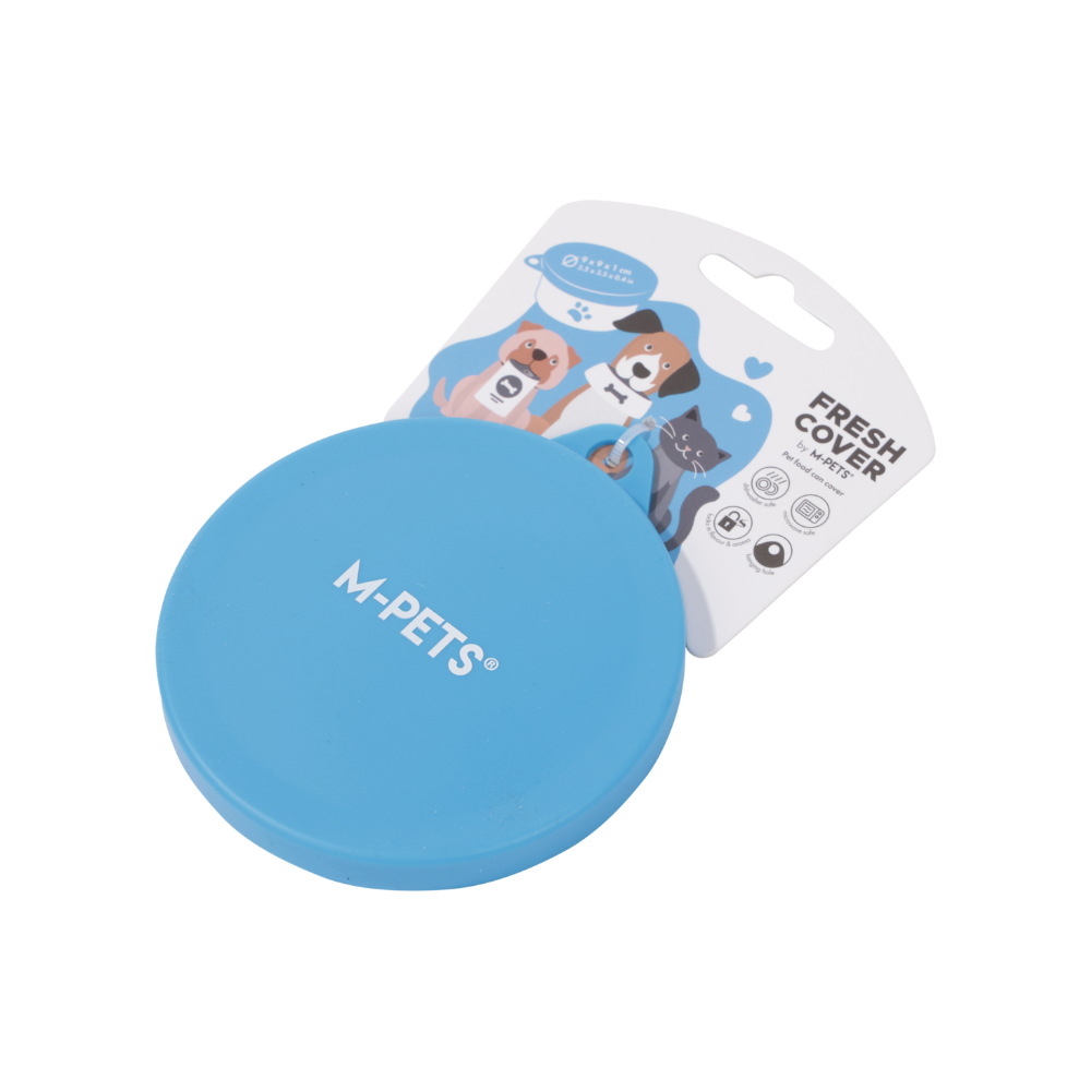 FRESH COVER Pet food can cover Blue
