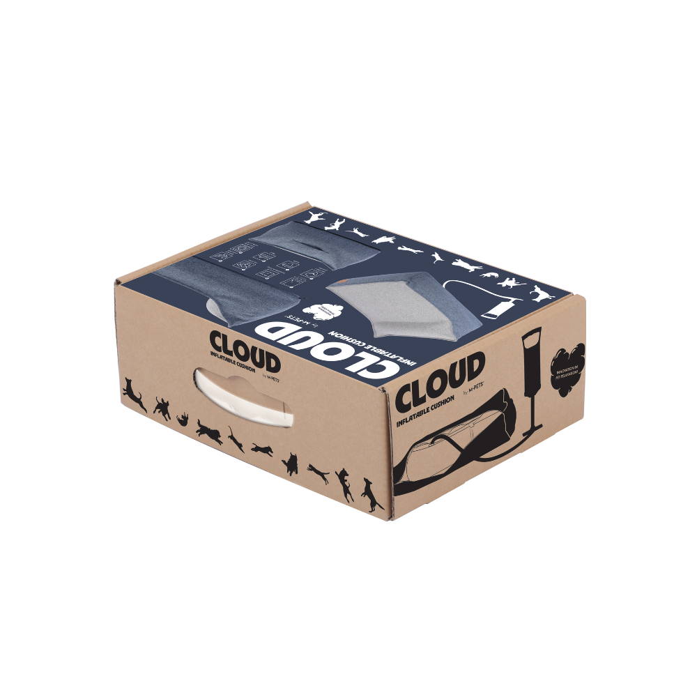 CLOUD Inflatable cushion Stormy Navy