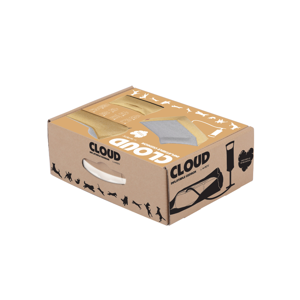 CLOUD Inflatable cushion Golden Mist