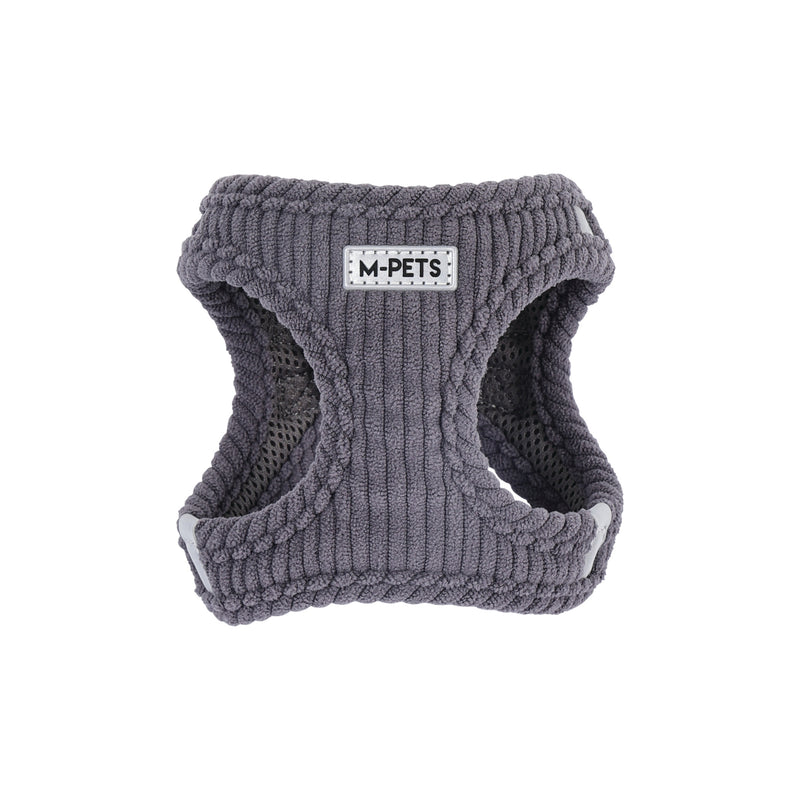 VELVET Dog harness Misty Grey