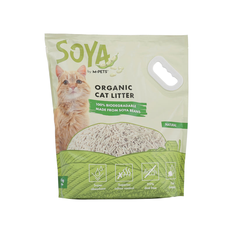 SOYA Cat Litter Natural in color bag