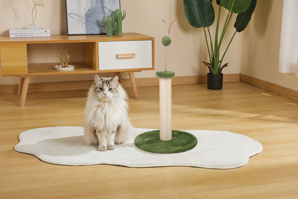 MY SECOND CAT TREE Feather Green