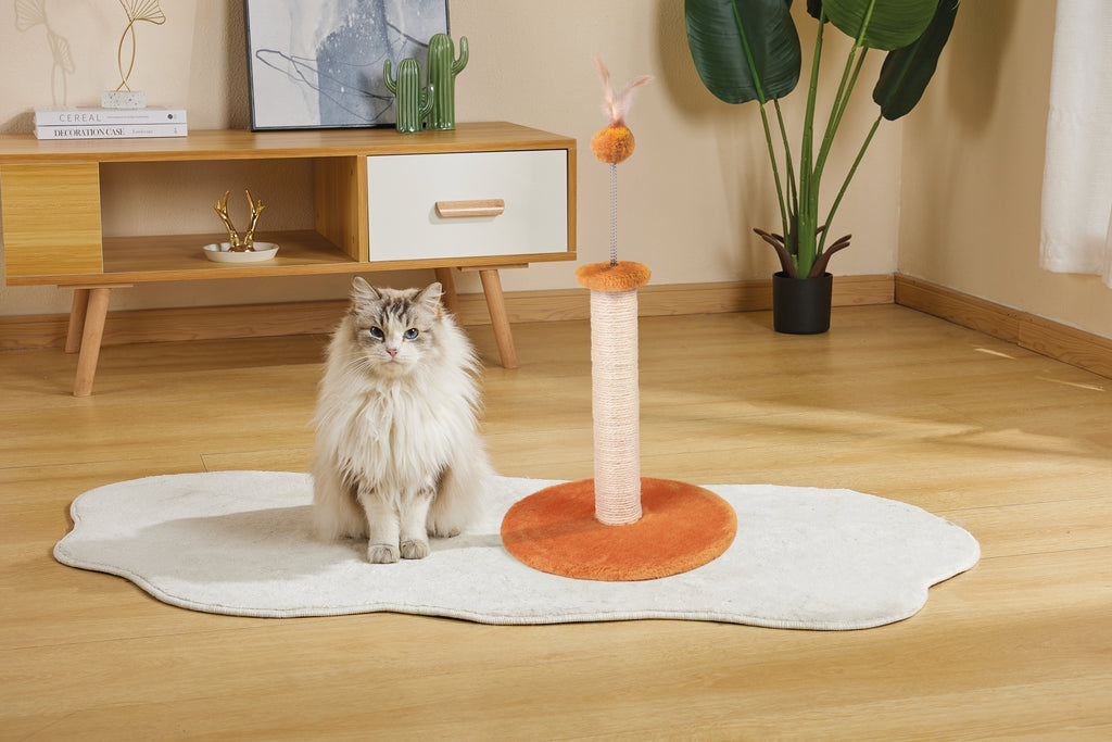 MY SECOND CAT TREE Feather Orange