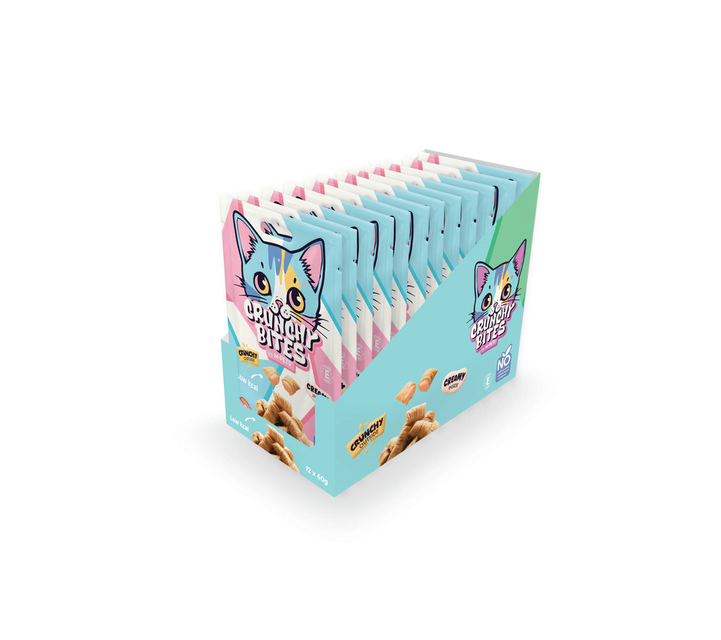 CRUNCHY BITES cat snack salmon flavour - 60 g