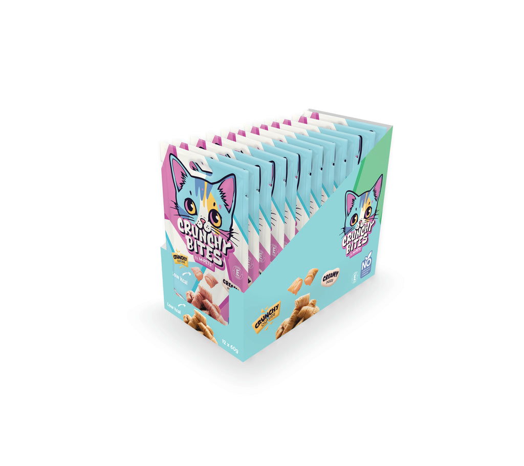 CRUNCHY BITES cat snack seafood flavour - 60 g