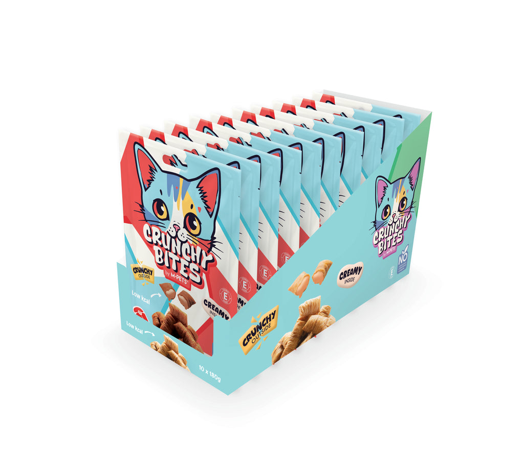 CRUNCHY BITES cat snack beef flavour - 180 g