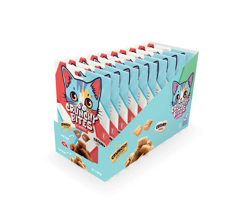 CRUNCHY BITES cat snack beef flavour - 180 g