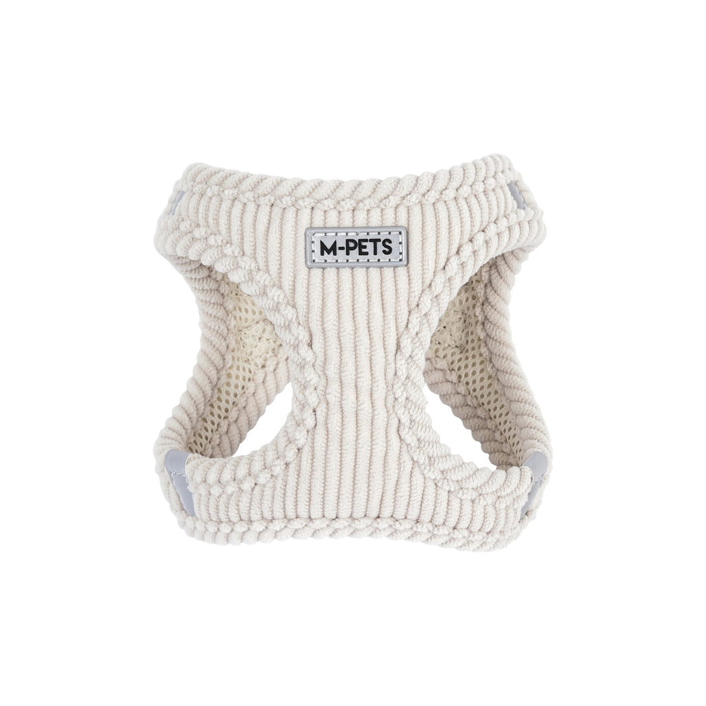 VELVET Dog harness Oat Beige