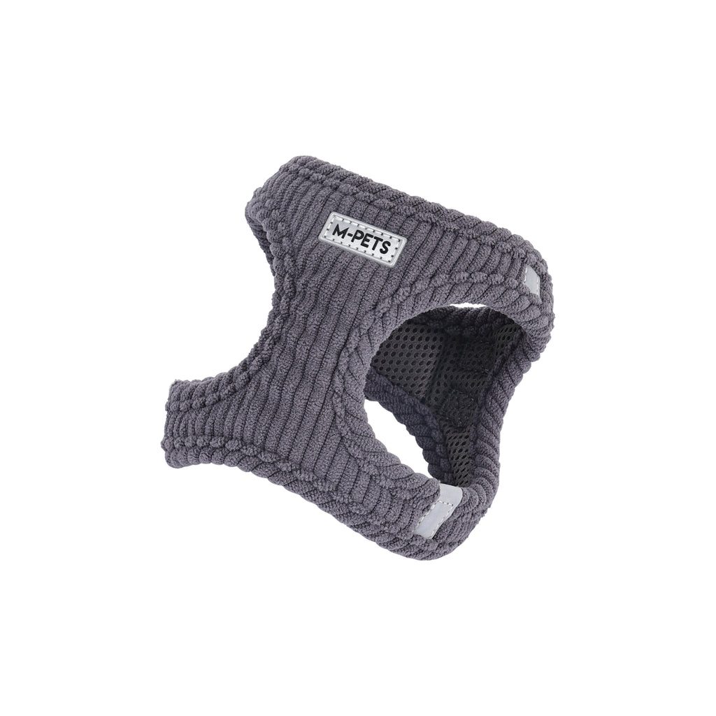 VELVET Dog harness Misty Grey