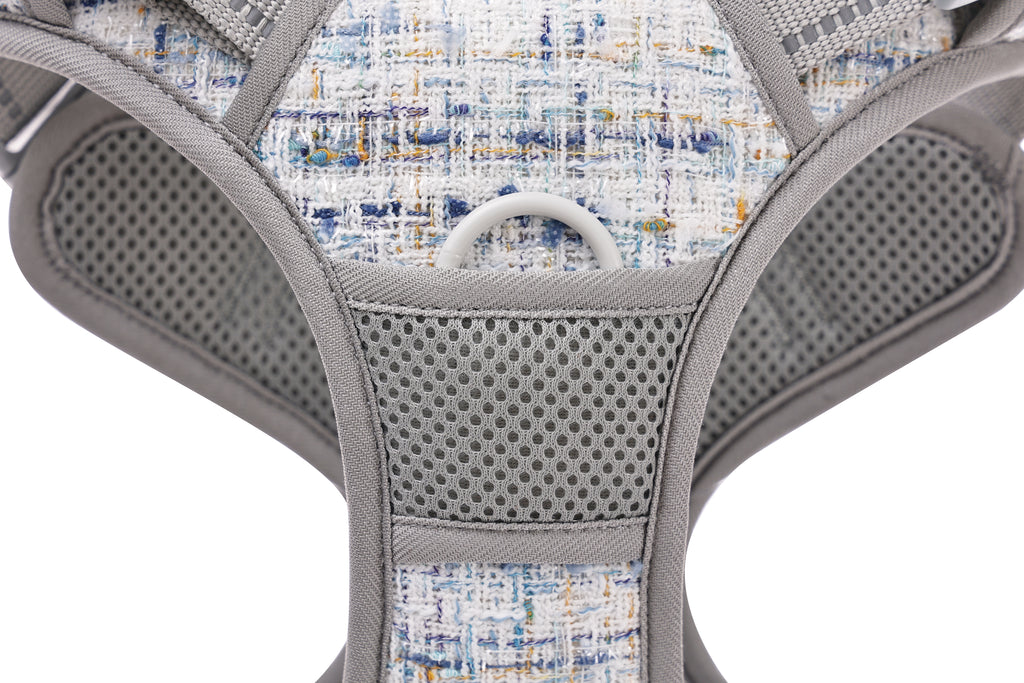 Haute Couture Dog harness Blue charm