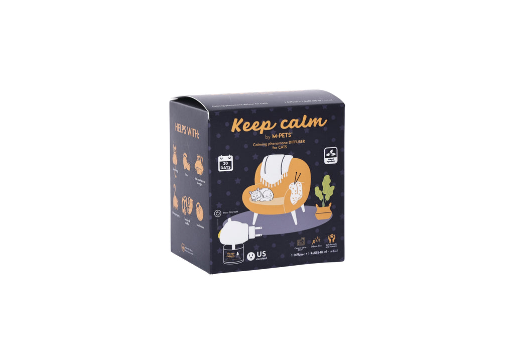 KEEP CALM - Calming Pheromone diffuser for cats -  48ml
