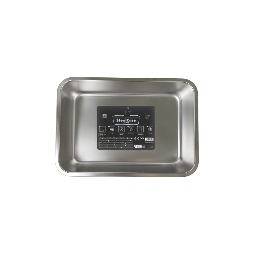 SteelCare Cat litter tray Stainless steel