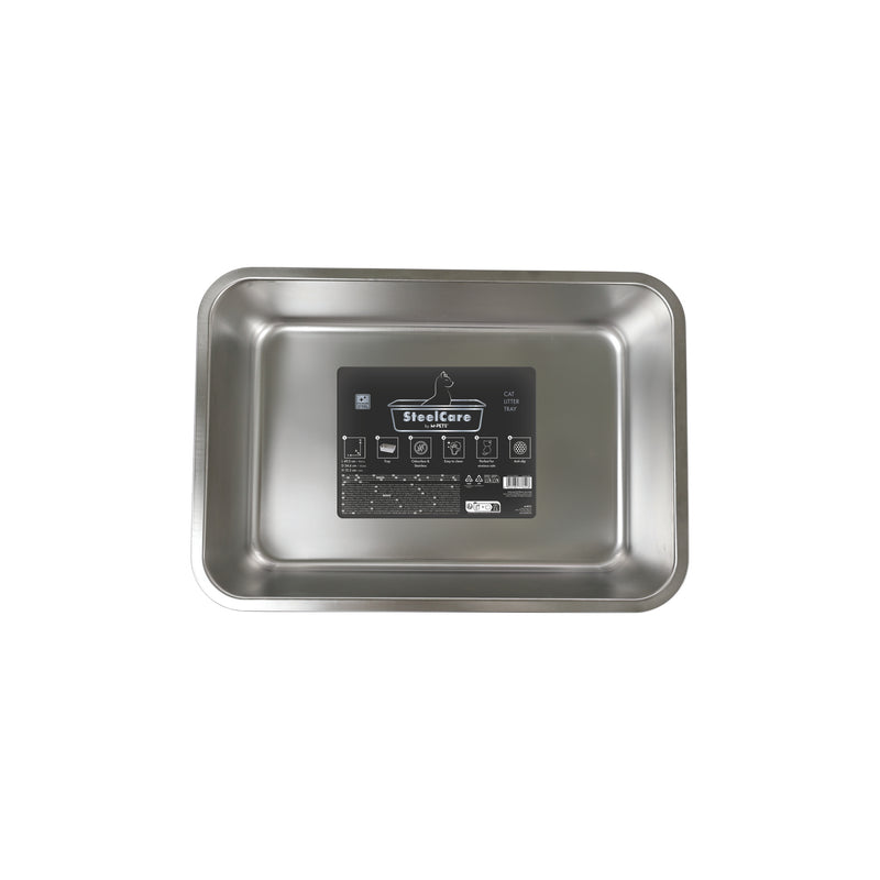 SteelCare Cat litter tray Stainless steel