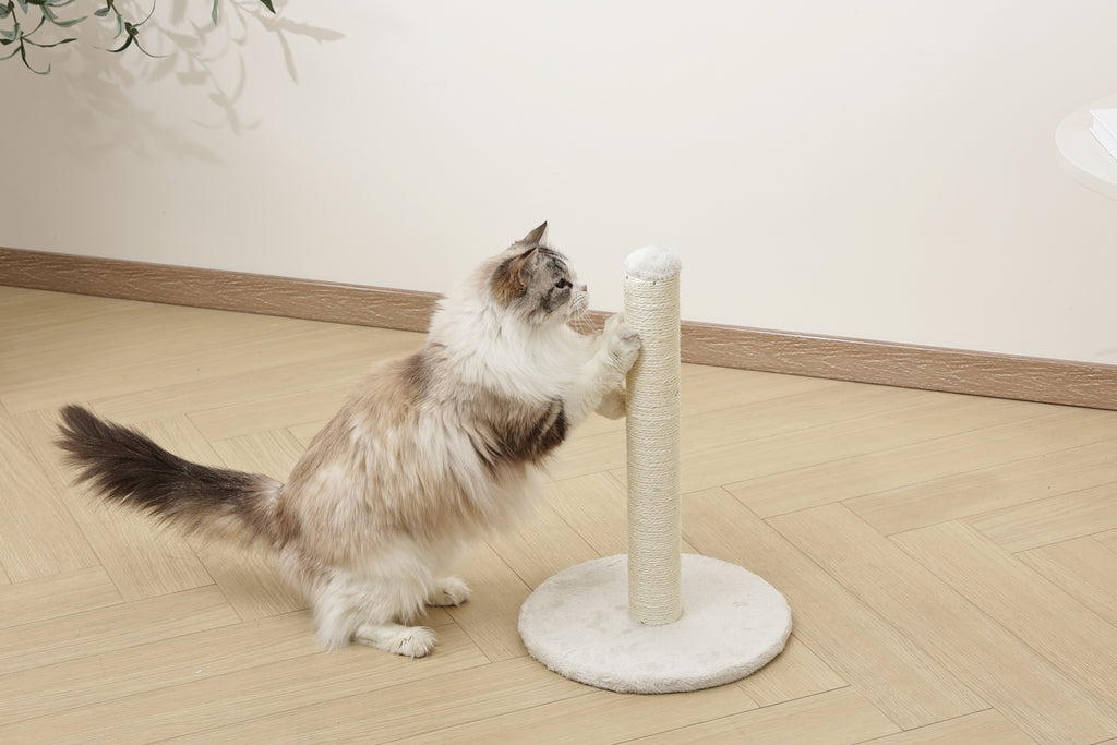 MY SECOND CAT TREE Pompom White