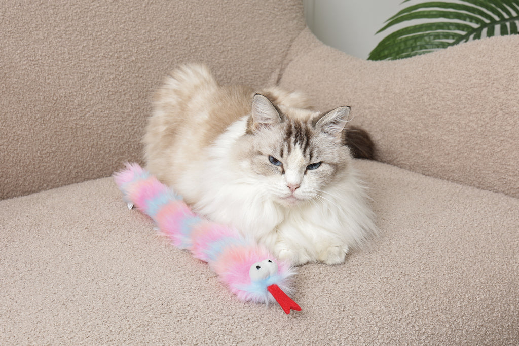 Fluffy catnip toy Lala