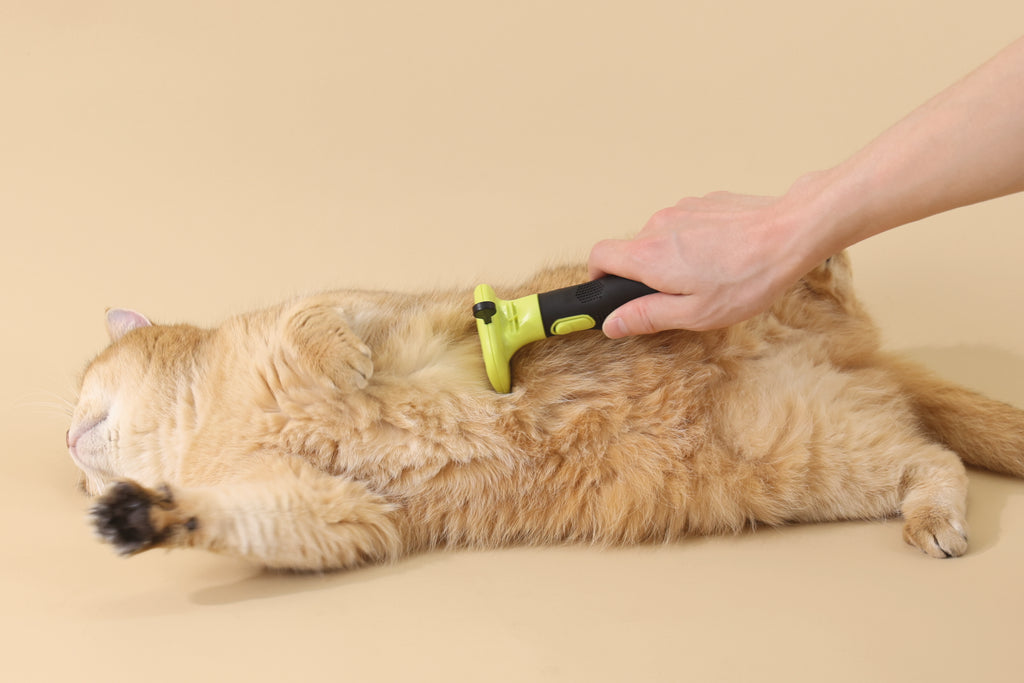 CLICK and GROOM Deshedding Brush