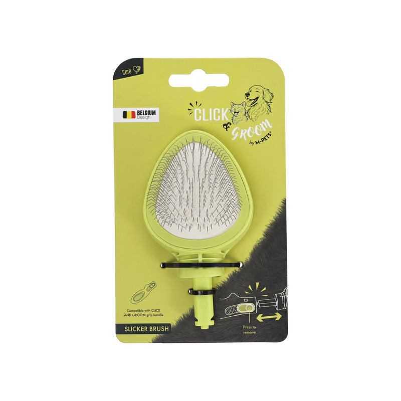 CLICK and GROOM Slicker Brush Head