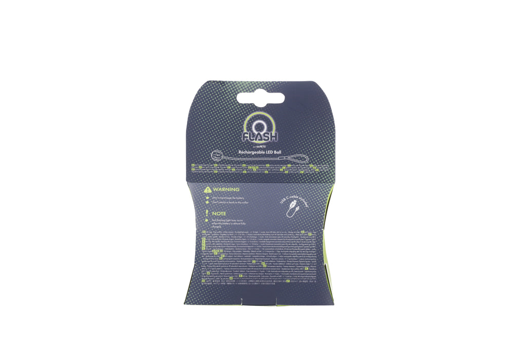 FLASH LED Ball Green