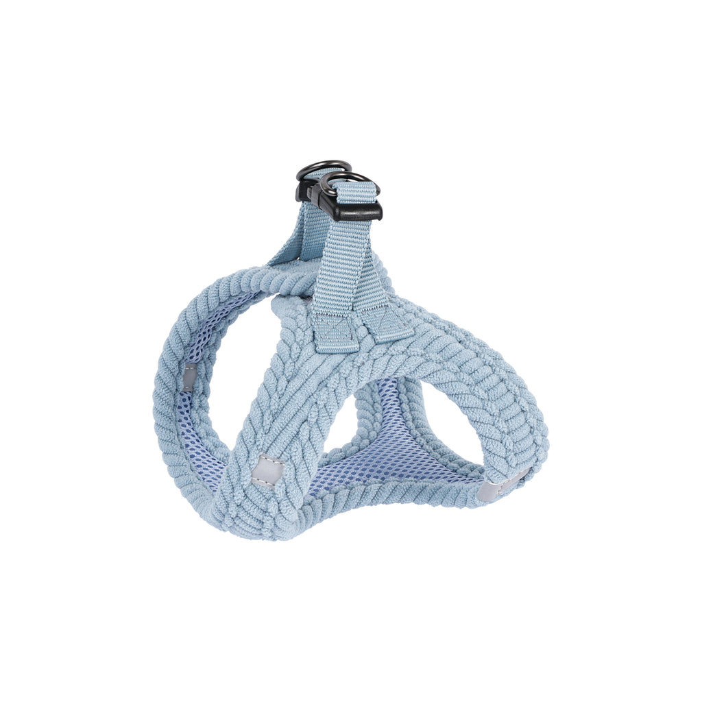 VELVET Dog harness Dusty Blue