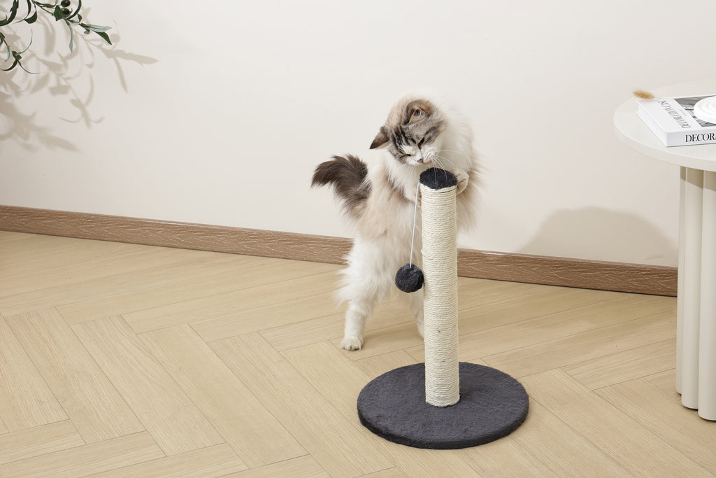 MY SECOND CAT TREE Pompom Dark Grey