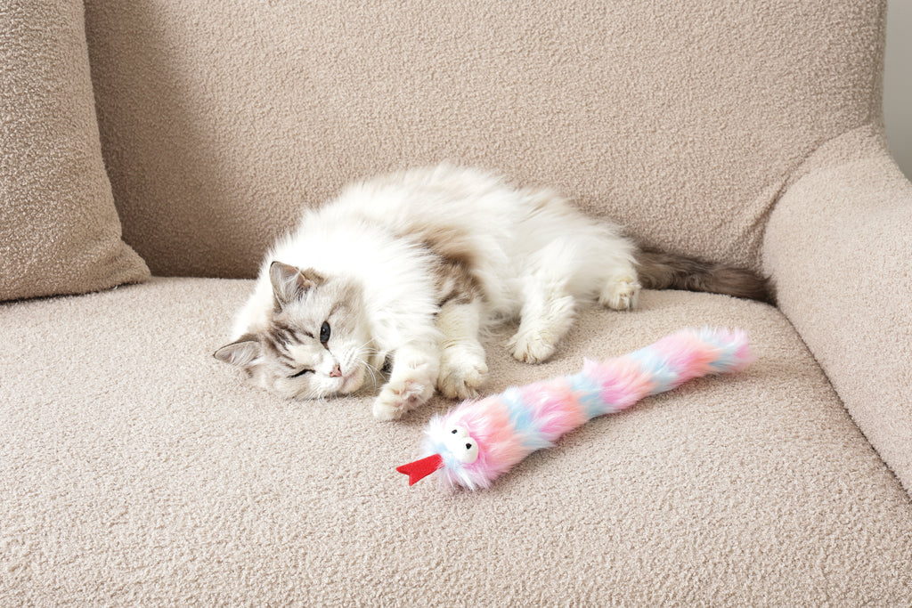 Fluffy catnip toy Lala