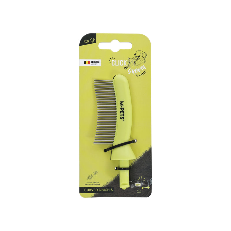 CLICK AND GROOM Curved brush Head