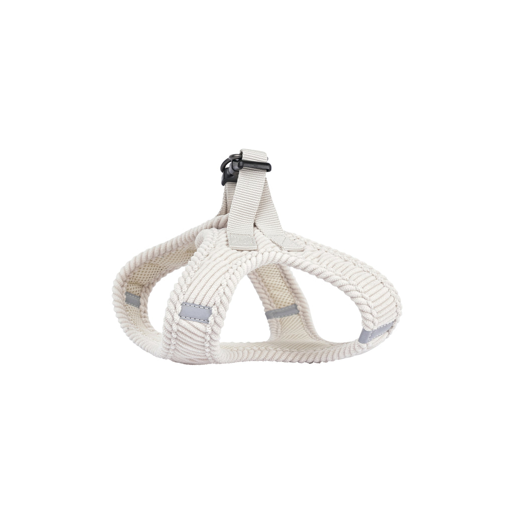 VELVET Dog harness Oat Beige
