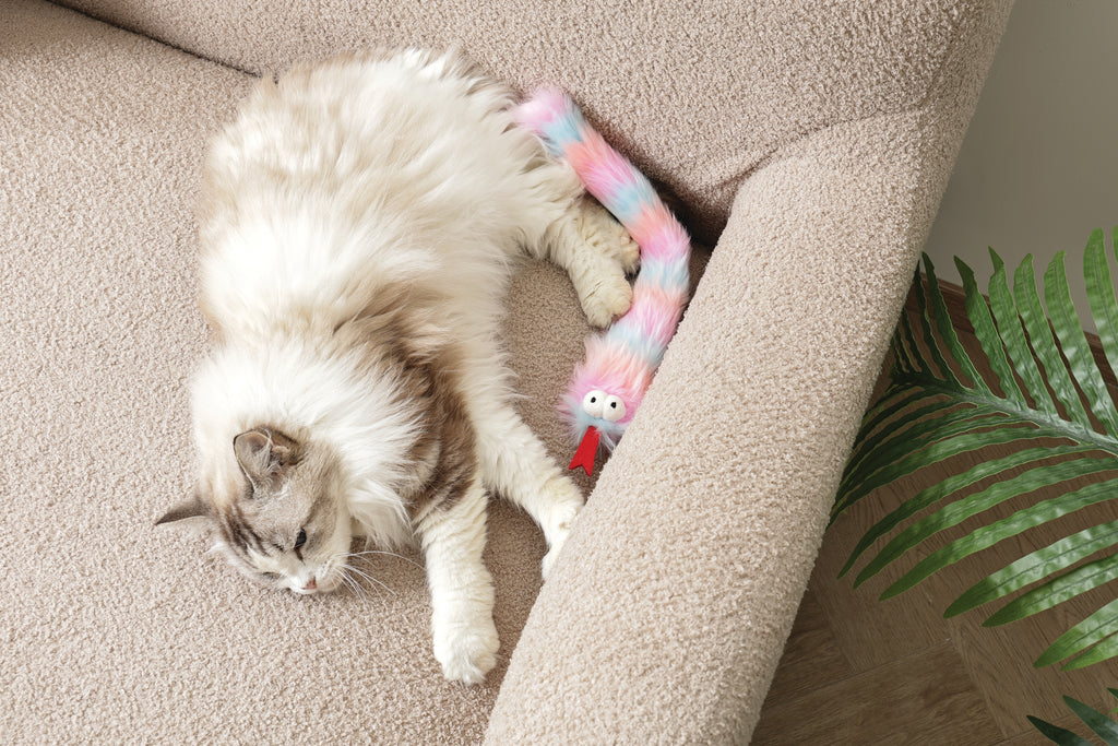 Fluffy catnip toy Lala