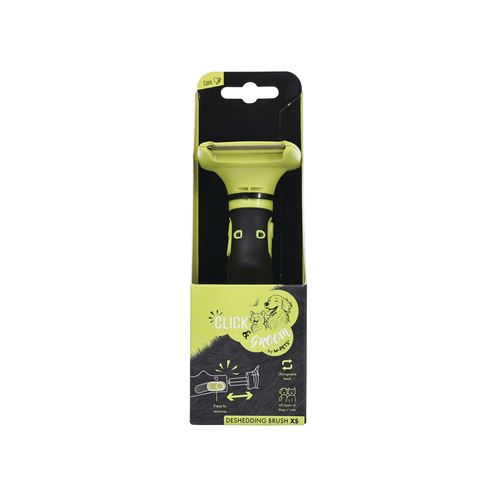 CLICK and GROOM Deshedding Brush