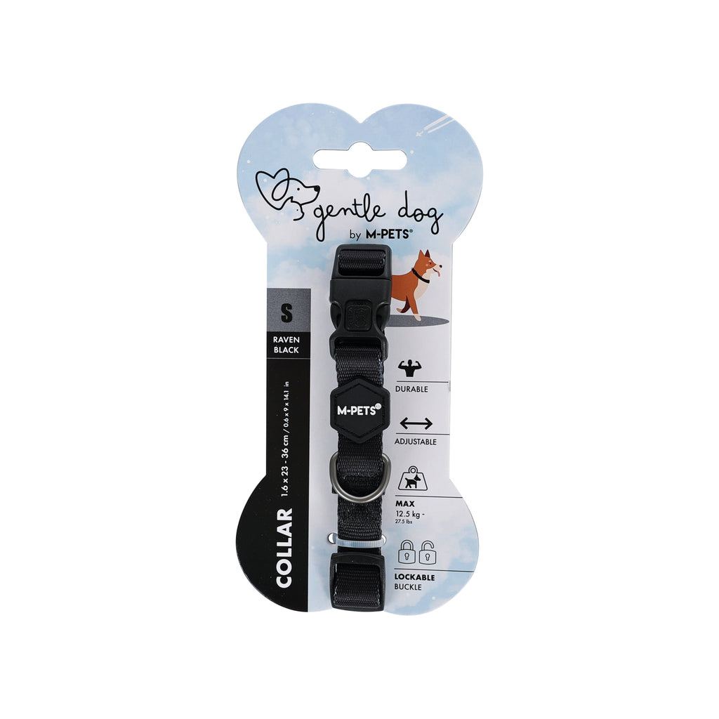 GENTLE DOG Collar Black